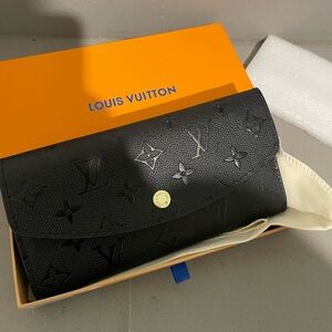 LV embossed wallet
